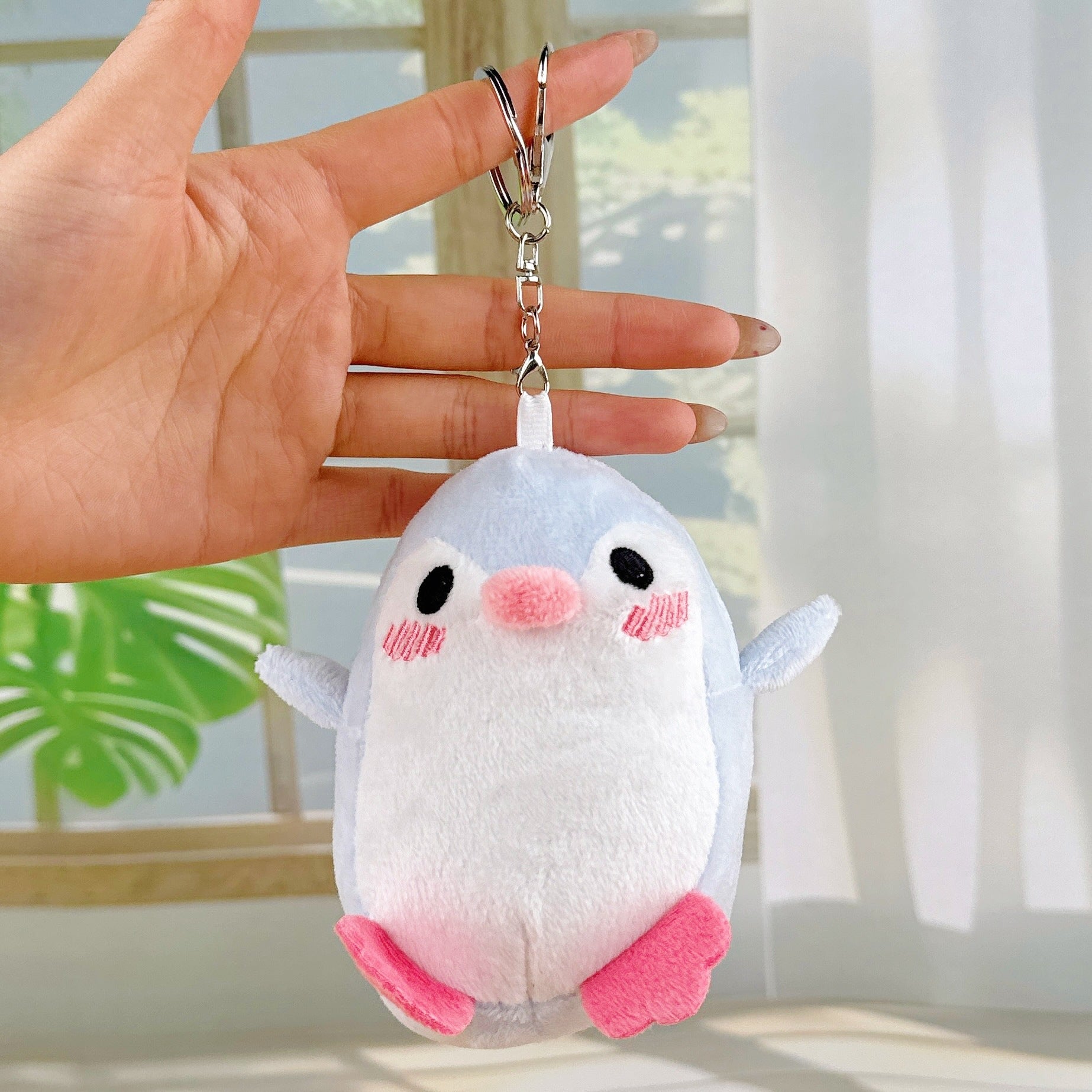 Wholesale  Cartoon Penguin Doll Pendant Cute Little Penguin Plush Toy Keychain Pendant Bag Hanging Ornament Grasp Gifts